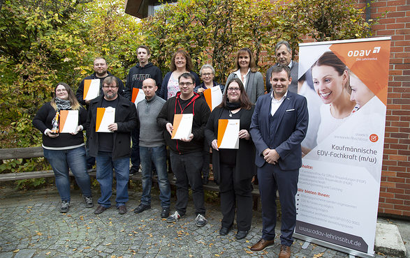 Abschlussfoto kfm EDV-Fachkraft 2018-10-23